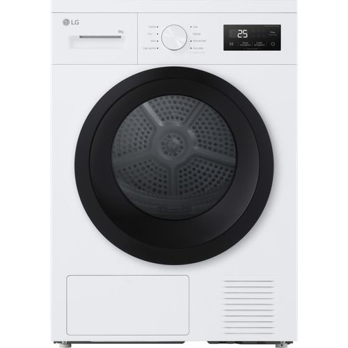 LG RNA1008NWK Wäschetrockner Freistehend Frontlader 8 kg Weiß
