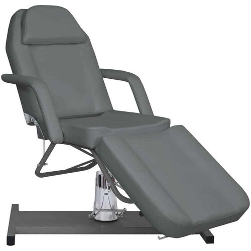 Massagetisch Grau 180x62x(87-112) cm