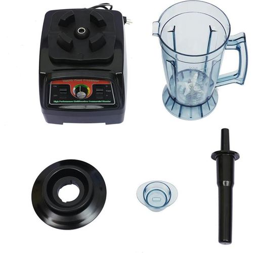 Entsafter & Standmixer - G7400 - Leistungsstark 2,8 kW - Große Kapazität - Korrosionsbeständig - Für Gemüsesäfte & Milchshakes - Schwarz