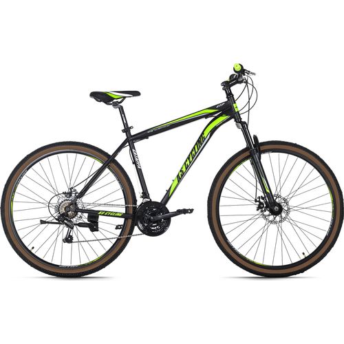 KS Cycling Mountainbike Hardtail 29 Zoll Catappa schwarz-grün