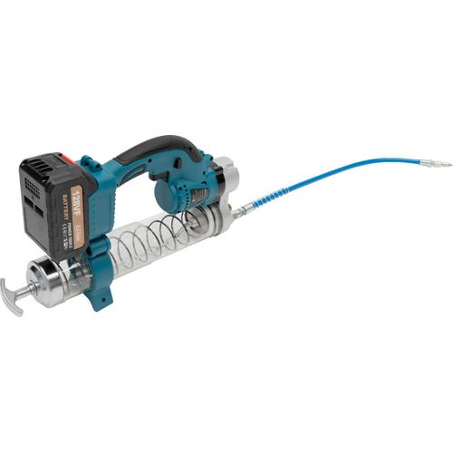 Akkufettpresse Fettpresse - 21V Set - Elektrisch - Akkubetrieben - Hochleistung - Kabellos - Grün