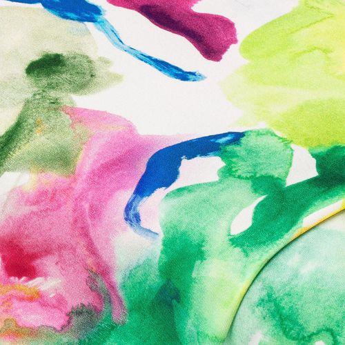 Viskose-Jersey "Farbkleckse", grün-color