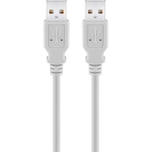 Pro USB 2.0 male (type A) > USB 2.0 male (type A) 1.8m - Grey