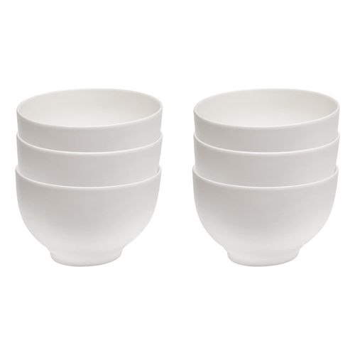 vivo Villeroy & Boch Group Müslischalen Basic White ø 12 cm 6er Set