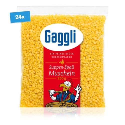 Gaggli Muschelnudeln 250 g, 24er Pack