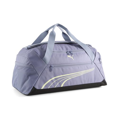 Sporttasche PUMA "Funtal 34L Kleine Sporttasche Erwachsene", Gr. B/H/T: 53cm x 25cm x 28cm onesize, gray sky apple spritz grün, Taschen Sporttasche