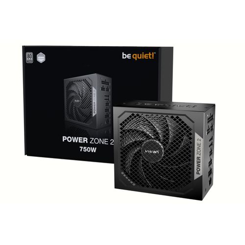 BE QUIET Netzteil "POWER ZONE 2 750W", schwarz, B:24,8cm H:10,2cm T:32,8cm, Netzteile