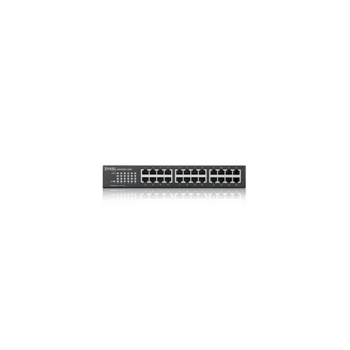 ZYXEL Netzwerk-Switch "GS1100-24E", grau, B:23cm H:7cm T:33cm, Netzwerk-Switches