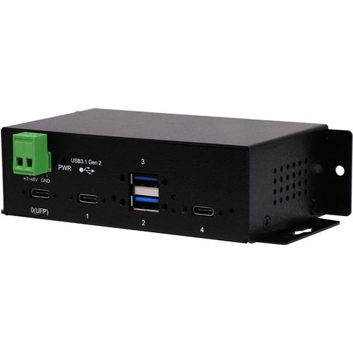 EXSYS EX-1274HMV, USB 3.2 Gen 2 (3.1 Gen 2) Type-C, USB 3.2 Gen 2 (3.1 Gen 2) Type-A, USB 3.2 Gen 2 (3.1 Gen 2) Type-C, 10000 Mbit/s, Schwarz, Windows 10, Windows 2000, Windows 7, Windows 8, Windows 98SE, Windows CE, Windows Vista, Windows XP, Windows 2000 Server, Windows Server 2012 R2