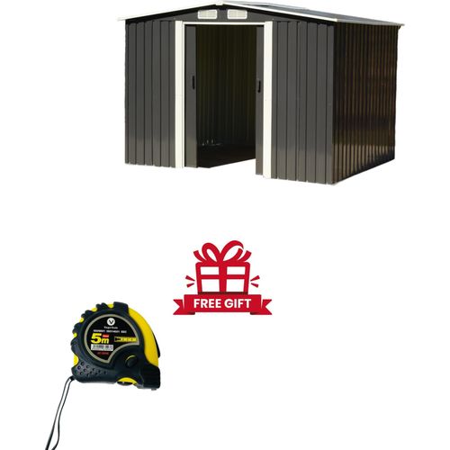 Gartenhaus Geräteschuppen Gerätehaus 205×257x192 + Gratis Maßband 5m