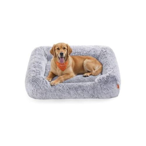 FEANDREA Hundebett M-XL Bezug abnehmbar maschinenwaschbar XL