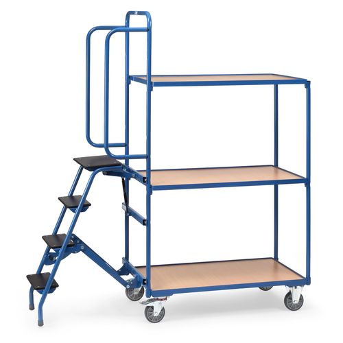 Fetra Kommissionierwagen Ladefläche L x B 1000 x 600 mm 250 kg