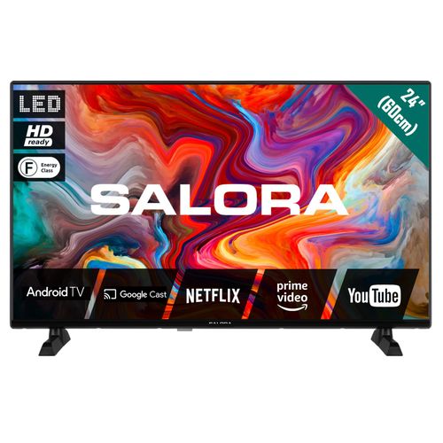 Salora SMART24TV – 24 Zoll – Smart TV – HD Ready – Fernseher - Schwarz - LED