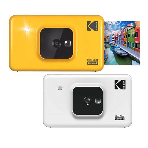 Kodak Mini Shot Combo 2 yellow, 53,4 x 86,5 mm, CMOS, Gelb, Filter, Rahmen, Pass-Fotodrucktechnologie, 10,2 MP