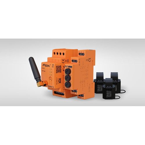 Set: MEF-3-40 FOX Energieverbrauchsmonitor mit LK-BZ-3 Lampe