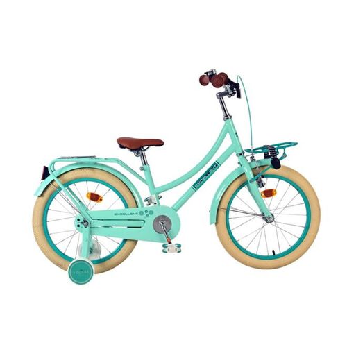 Volare Excellent Kinderfahrrad - Mädchen - 18 Zoll - Grün - 95 % zusammengebaut
