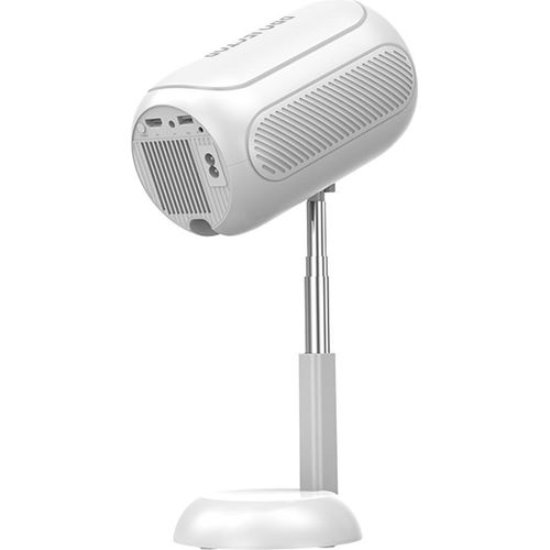 Projektor 720P Heimkino Android 11 Videoprojektor unterstützt 4K-Decodierung 120-Zoll-Display Filmprojektor mit einziehbarer Stange Keystone-Funktion