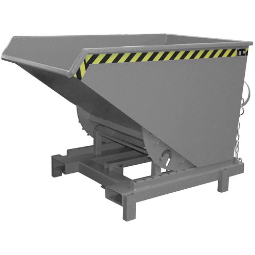 BAUER Schwerlast-Kipper - 4.000 kg - 1.200 l - automatische Entriegelung - grau