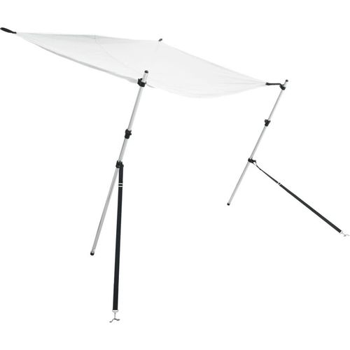 T-Top-Beschattungsverlängerung Weiß 170x170x(115-183) cm