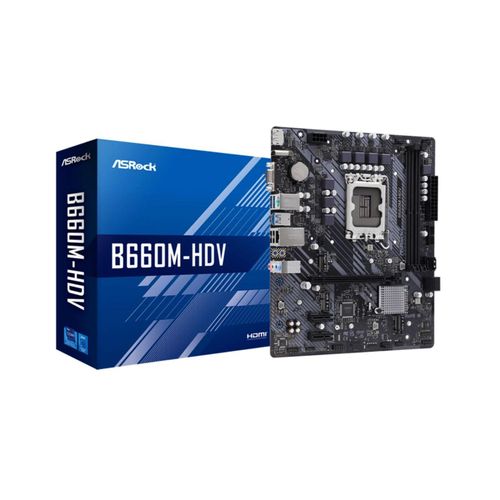 Asrock B660M-HDV Intel B660 LGA 1700 micro ATX