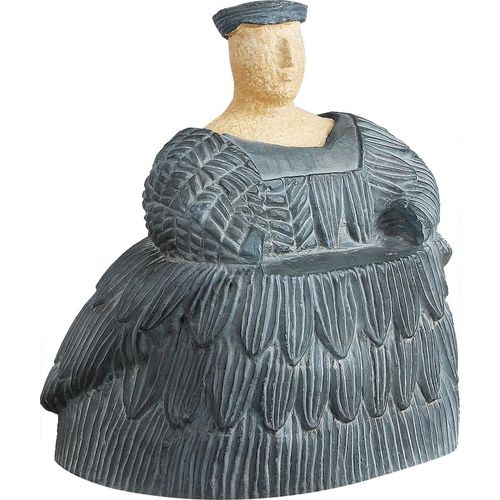 Paris - Musée du Louvre - Statuette of a woman from Bactria - Replicas