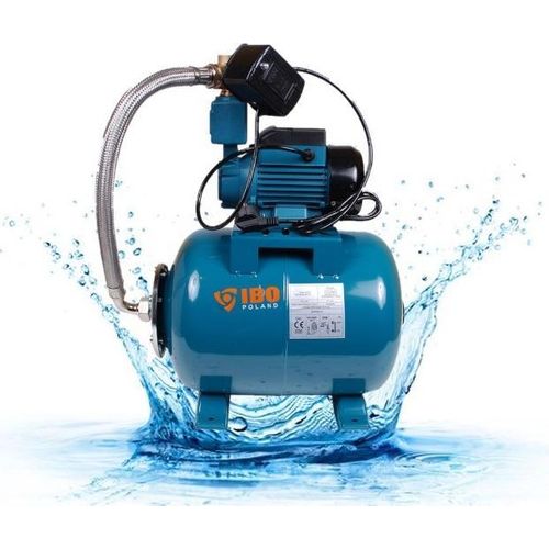 IBO | Hydrofor Set - 24L + WZI 250 - Komplettset - Automatische Bewässerung - Robuste Pumpe