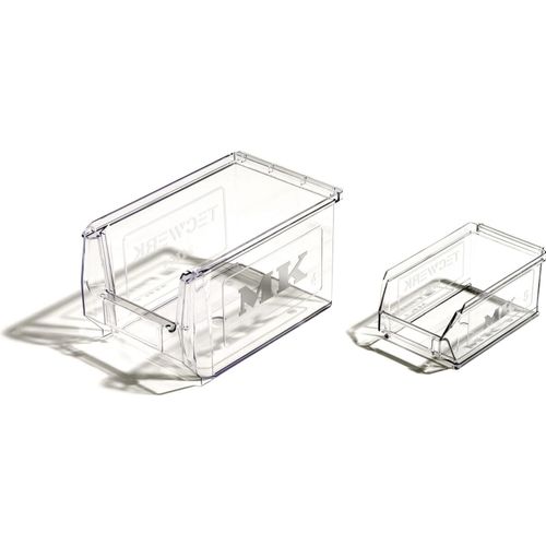 Tecwerk Sichtlagerkasten SAN transparent - 25 Stk.