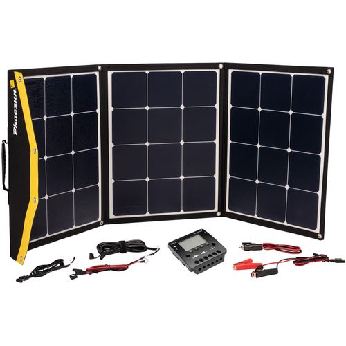 Solarmodul PHAESUN "»Module Kit Phaesun Fly Weight 135 Premium«", schwarz, Solarmodule