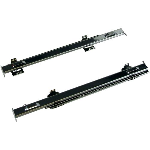 AMICA Teleskop-Teilauszug "Teleskop-Auszugsschienen-Paar (L/R) - Teilauszug", schwarz, B:38cm H:1,8cm T:5cm, Teleskopauszüge