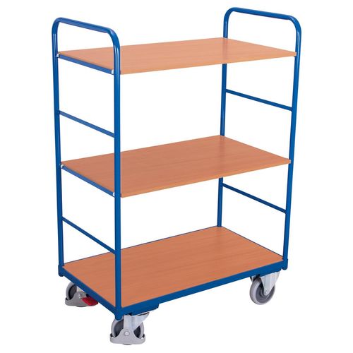 Etagenwagen - 2 Wände - 3 Etagen - (BxT) 600 x 1.000 mm - Traglast 250 kg