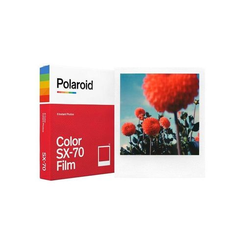 Polaroid Color Film SX-70 Type (8 exposures) - White Frame