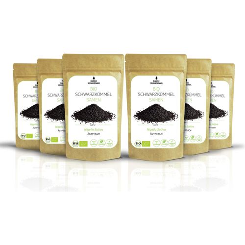 BIOLAVIVA Schwarzkümmel-Samen - 6 x 500g