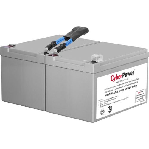 CyberPower Replacement Battery Pack RBP0106 für PR1000ELCD, Plombierte Bleisäure (VRLA), 24 V, 2 Stück(e), Grau, CyberPower PR1000ELCD, 7,6 kg