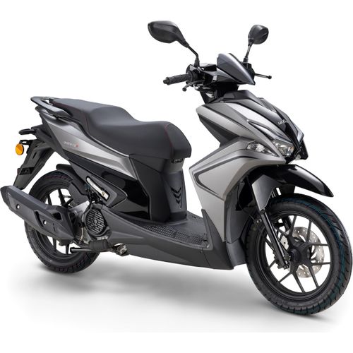LuXXon Motorroller MaXXity 2 125, E5+, grau, 125 ccm, 85 km/h, Euro 5+, USB zum Laden externer Geräte (5V)