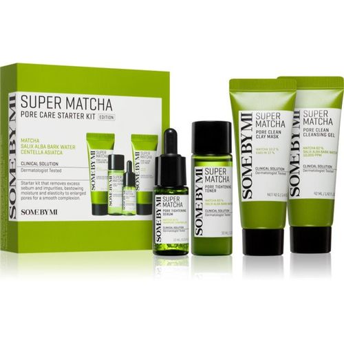 Some By Mi Super Matcha Pore Care Starter Kit Gift Set voor Porië Minimalisatie en Matte Huid Uitstraling
