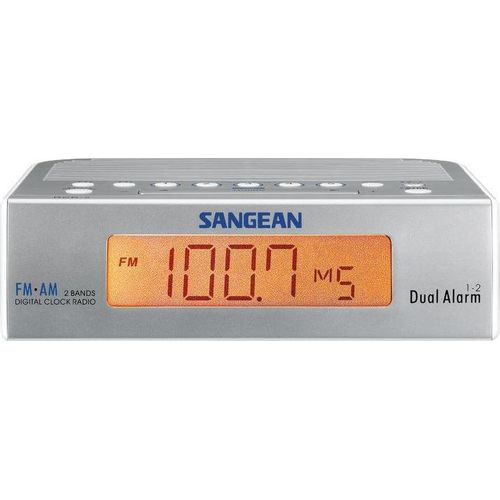 Sangean RCR-5 Uhrenradio, UKW/MW, Kopfh?rer-Ausgang, Audio Line-In