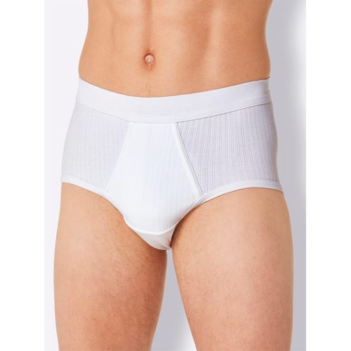 Slip KINGS CLUB, Herren, Gr. 6, 2 Stk., weiß, 100% Baumwolle, Unterhosen Slip