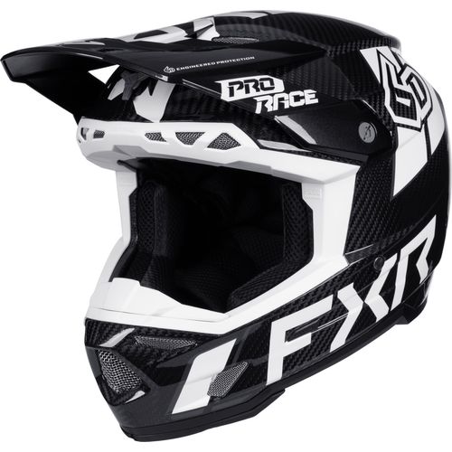 FXR 6D ATR-3Y Carbon Jugend Motocross Helm, S