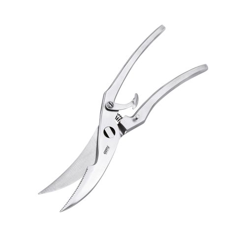 Geflügelschere GEFU, silber (silberfarben), Scheren, Geflügelschere, mit scharfen Schneidzähnen