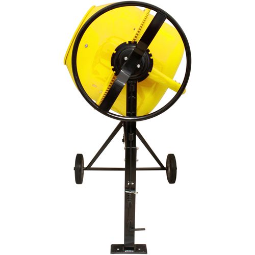Betonmischer GÜDE "GBM 130", gelb (gelb, schwarz), B:71cm H:135cm L:120cm, Betonmischer, Betonmischer