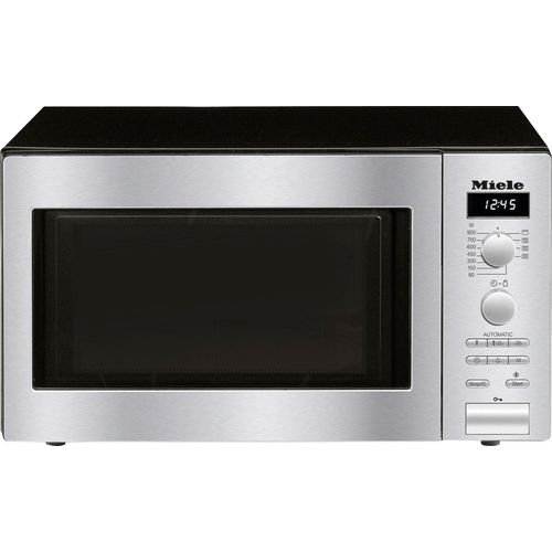 MIELE Mikrowelle "M 6012 SC mit Automatikprogrammen", grau (edelstahl), B:52cm H:30,5cm T:42,2cm, Mikrowellen, Mikrowelle