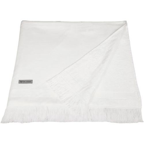 Hamamtuch ROSS "Hamam", weiß, B:90cm L:180cm, Hamam Frottier, Hamam Frottier, Handtücher, Hamamtuch, idealer Begleiter für Strand, Sauna oder Wellnessbereich