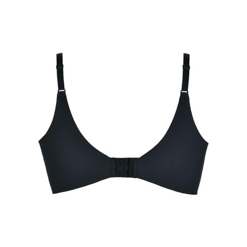 Bügel-BH NATURANA "Back Smoother", Damen, Gr. 80, Cup E, schwarz, Obermaterial: 84% Polyester, 16% Elasthan, Basic, bequem, BHs Bügel-BH, ohne Bügel, unsichtbar, bequem, elastisch, nahtloser Schnitt