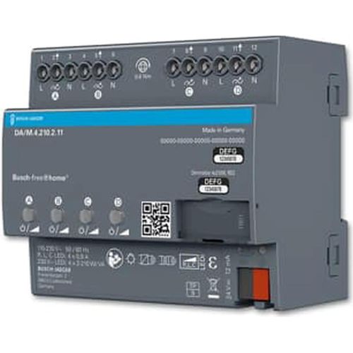 Busch-Jaeger Dimmaktor 4-fach, REG 6252/0.4-102, 1 Stk.