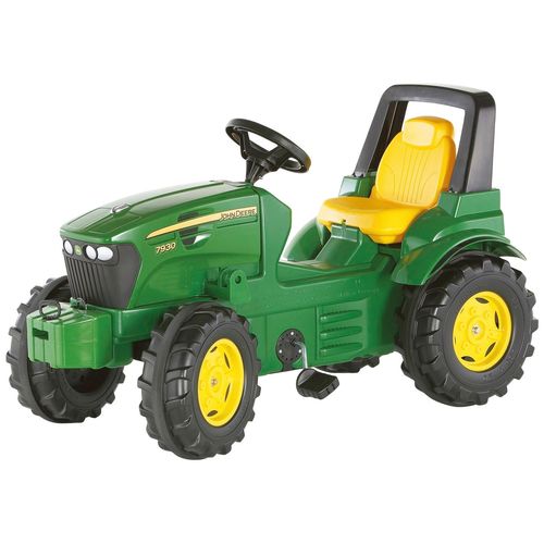 Tretfahrzeug ROLLY TOYS "John Deere 7930", grün, Tretfahrzeuge, KinderB:52,5cm H:65,5cm T:114cm, Kunststoff, Tretfahrzeug, Kindertraktor, B:52,5cm H:65,5cm T:114cm
