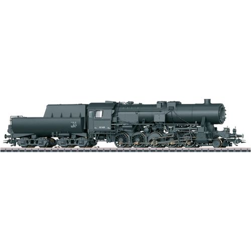 Dampflokomotive MÄRKLIN "Märklin Dampflokomotive Baureihe 52 - 39532", schwarz, Modelleisenbahn-Fahrzeuge, KinderB:3,5cm H:5,5cm L:26,4cm, Kunststoff, Metall, Dampflokomotive, Made in Europe, B:3,5cm H:5,5cm L:26,4cm