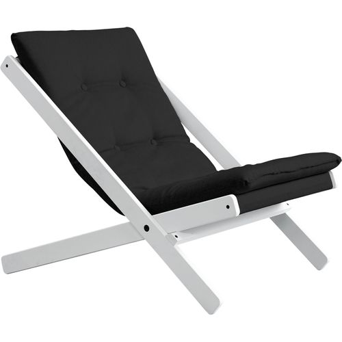 Klappstuhl KARUP DESIGN "Boogie", grau (grau, weiß), Stühle, Klappstuhl, Bezugsqualität 1