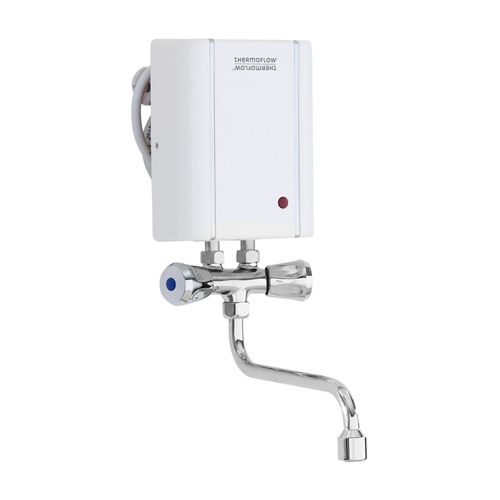 Klein-Durchlauferhitzer THERMOFLOW "Thermoflow Elex 3,5", weiß, B:13cm H:18cm T:6,8cm, Durchlauferhitzer, Klein-Durchlauferhitzer