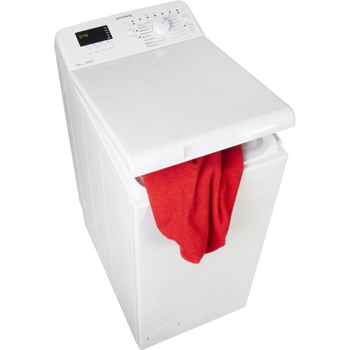 PRIVILEG Waschmaschine Toplader "PWT LC55 DE", Energieeffizienz: C, weiß, B:40cm H:90cm T:60cm, Waschmaschinen, Turn&Go, Rapid Wash, Mix 45 min. bei voller Beladung, extra Spülen, Waschmaschine Toplader