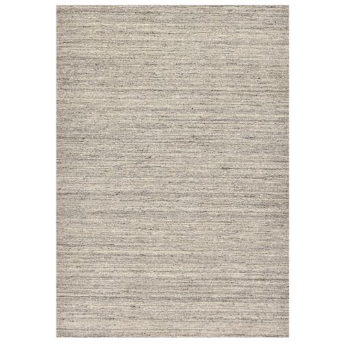 Wollteppich THEKO "Pure UNI", grau, B:140cm H:14mm L:200cm, Schurwolle, Teppiche, Wollteppich, Handwebteppich, meliert, reine Wolle, handgewebt